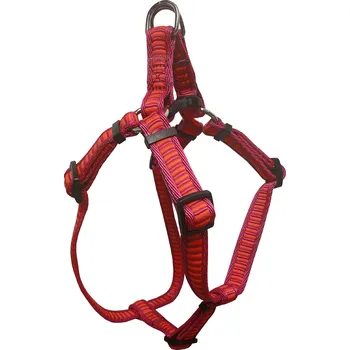 Postroj pro psa HUHUBAMBOO postroj ŽEBŘÍK 44-72 cm, fuchsie