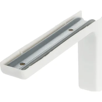 Nábytkové kování Interex Kovový držák s krytem 183 x 114 / Bílá