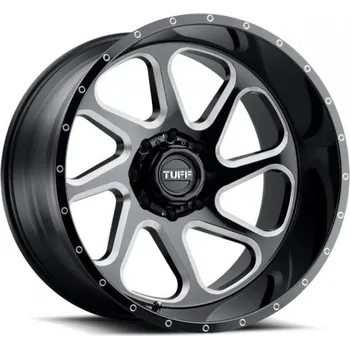 Alu kolo Tuff Alu kola Tuff T2B 14x24 5x127 ET-72 Gloss Black W/Milled Spokes 71.5