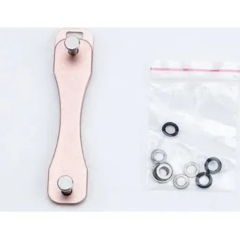 Organizér na klíče - světle růžové zlato