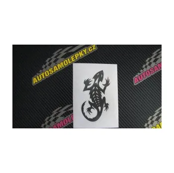 Samolepící dekorace Ještěrka 014 pravá (17 - šedá) SAMOLEPKA NA AUTO, NÁLEPKA, FÓLIE, POLEP, TUNING, VLASTNÍ TEXT, TISK, AUTOSAMOLEPKY.cz, POLEPY, OBRÁZEK, LOGO, 3D STICKERS