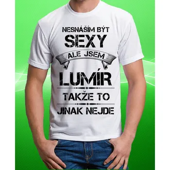 Pánské tričko tričko se jménem LUMÍR