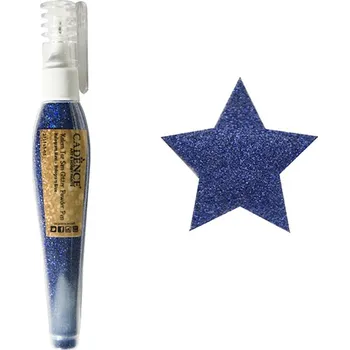 Speciální výtvarná barva Cadence Třpytky v tužce Cadence - holografické modré