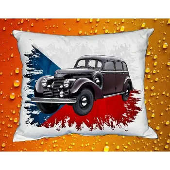Povlak na polštářek Polštář s Českým autem 129 (auta České výroby)