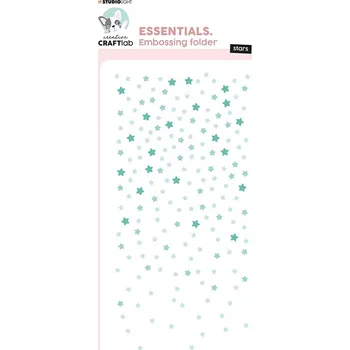 Studio Light Embosovací kapsa Studio Light, vel. DL - Hvězdičky