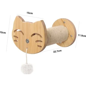 Dřevěný nábytek pro kočky | škrabadlo, houpačka, schody - Škrabadlo 03