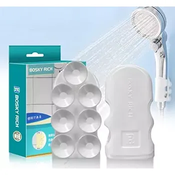 Koupelnový nábytek Zaparkorun Silikonový držák sprchové hlavice - 2 ks