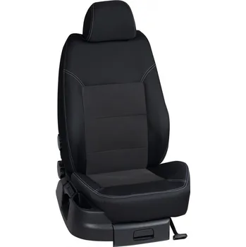 Potah sedadla Autopotahy Seat IBIZA / od r.2009->, 5-dveří, FR, (sportovní sedadla), KOMFORT > OR 0397 (OR 0397 / Černý bok)