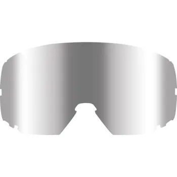 Motocyklové brýle SWAPS Swaps SCRUB náhradní sklo pro MX brýle stříbrné