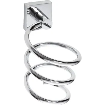 Sapho, X-SQUARE držák fénu, spirálový, chrom, XQ005