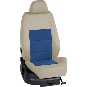 Potah sedadla Autopotahy Volkswagen TOURAN / od r.2015->, 7 Míst 5 dveří, Comfort Line, STANDARD > OR 0405 (OR 0405 / Béžový bok)