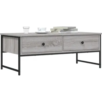 Obývací pokoj vidaXL Konferenční stolek 101 x 49 x 39,5 cm kompozitní dřevo [837739] Barva: šedá sonoma