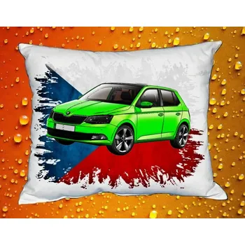 Povlak na polštářek Polštář s Českým autem 033 (auta České výroby)