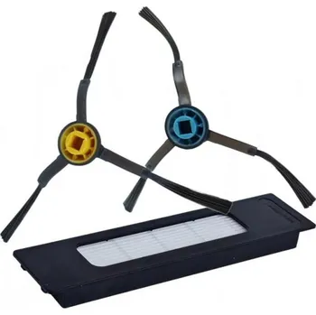 Sada příslušenství pro robotický vysavač Filtr a kartáčky pro MIDEA S8, S8+, M7, M7 Pro sada 3ks