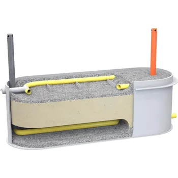 Čistička odpadních vod Plastino Zemní pískový filtr TINO 6 pro 6-9 osob