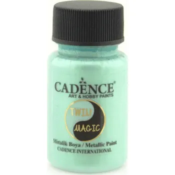 Vodová barva Cadence Metalická barva Cadence Twin Magic, měnící, 50 ml - zelená/sv. zelená