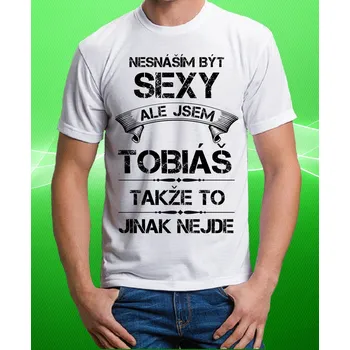 Pánské tričko tričko se jménem TOBIÁŠ 3XL
