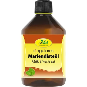 Ostropestřecový olej pro psy a kočky - cdVet Objem: 500 ml