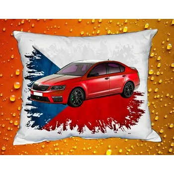 Povlak na polštářek Polštář s Českým autem 087 (auta České výroby)