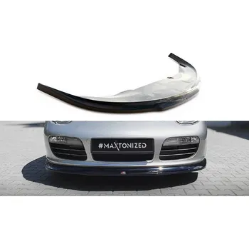Karosérie Spojler pod nárazník lipa Porsche Boxster 987 černý leský plast
