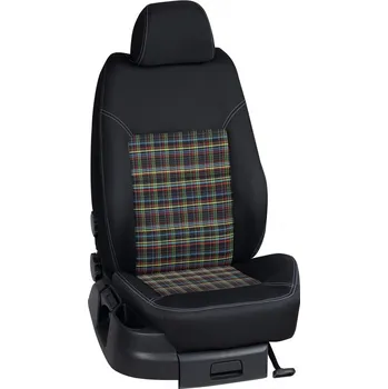 Potah sedadla Autopotahy Volkswagen T6 / od r.2017->, 5 dveří, CARAVELLA, KOMFORT > OR 0284 (OR 0284 / Černý bok)