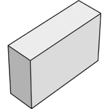 Zahradní obrubník Tvárnice PRESBETON FACE BLOCK HX 4/9/B okrová