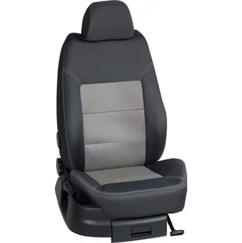 Potah sedadla Autopotahy Subaru FORESTER / od r.2008->, 5-dveří, model 2009, KOMFORT > OR 0278 (OR 0278 / Tmavě šedý bok)