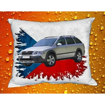 Povlak na polštářek Polštář s Českým autem 093 (auta České výroby)
