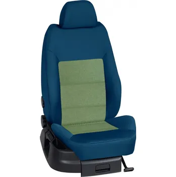 Potah sedadla Autopotahy Škoda RAPID / od r.2016->, 5 dveří, Ambition, STANDARD > OR 0419 (OR 0419 / Modrý bok)