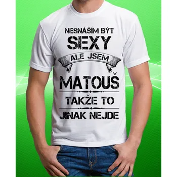 Pánské tričko tričko se jménem MATOUŠ