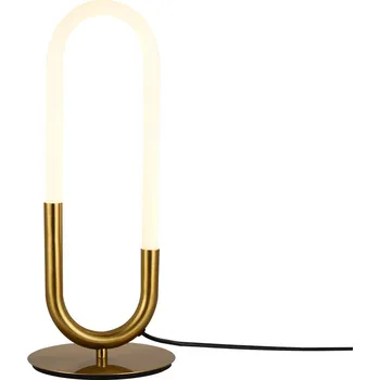 Lampička Smarter LED stolní lampa Latium, ø18cm Barva: Mosaz