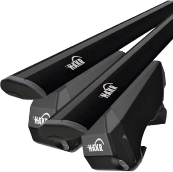 Příčník na automobil Střešní nosiče Hakr 0344 Wing Profile Black BMW X1, 5-dr SUV 2016-2022 HKAWINGB0344120