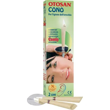 Otosan Ušní svíce s včelím voskem 2 ks