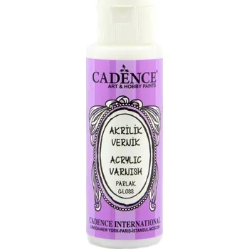 Speciální výtvarná barva Cadence Dokončovací lak Cadence Acrylic Varnish, 70 ml - lesklý