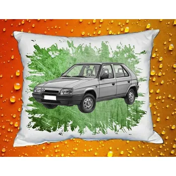 Povlak na polštářek Polštář s Českým autem 053 (auta České výroby)