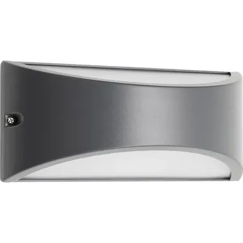 Venkovní osvětlení Smarter LED venkovní nástěnné svítidlo Scudo, d. 22cm Barva: Antracit