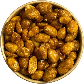 Nutworld.cz Arašídy v karamelu s vanilkovou příchutí Množství: 500g