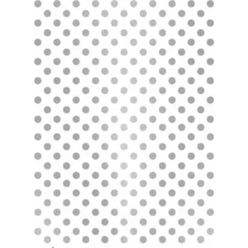 Umělecký papír Cadence Rýžový papír Cadence, A3 - Metalické puntíky - stříbrné