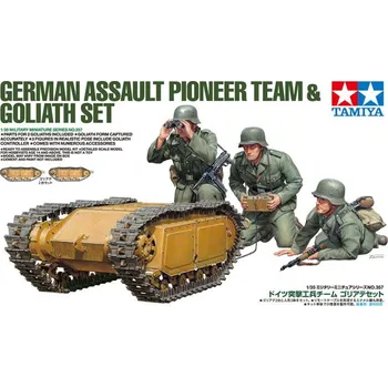 Plastikový model German Pioneer+Goliath Set (Tamiya 1:35)