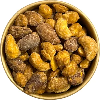 Nutworld.cz Mix ořechů v medu a soli Množství: 50g