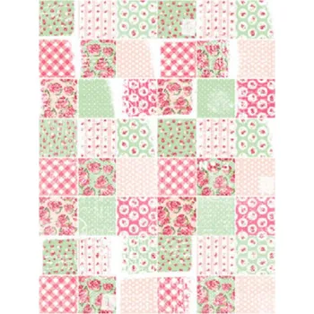 Umělecký papír Cadence Rýžový papír Cadence, A4 - Růžový patchwork