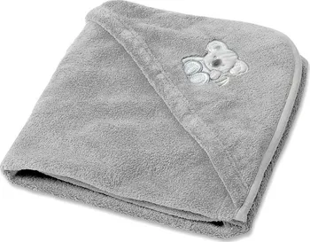 Dětská deka Babymatex Dětská deka do autosedačky s kapucí 95 x 95 cm koala/šedá