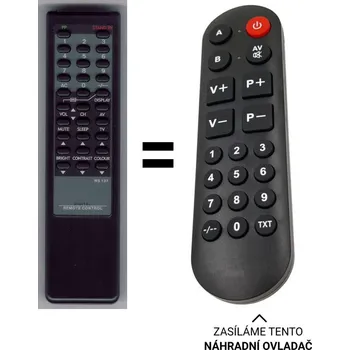 Philips 14GR1220 náhradní dálkový ovladač pro seniory