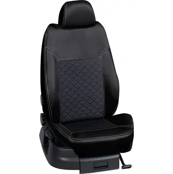 Potah sedadla Autopotahy Ford TOURNEO / od r.2003-> , 3 dveře, Connect, KOŽENKA > OR 0428 (OR 0428 / Černý koženkový bok)