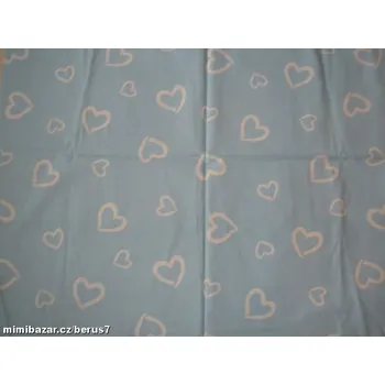 LÁTKA - LÁTKY * srdíčka větší sv. modré