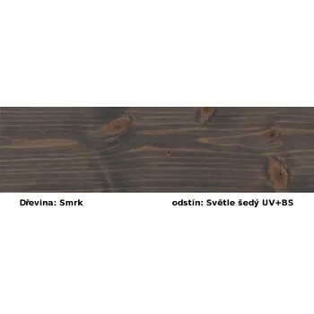 barva a nátěr na dřevo BBB barvy BSP napouštěcí olej na dřevo 0,9 L - Světle šedý UV+BS