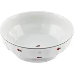 G. Benedikt | Mísa válcová, vínová kytička, 22,2 cm, Benedikt - 1. republika