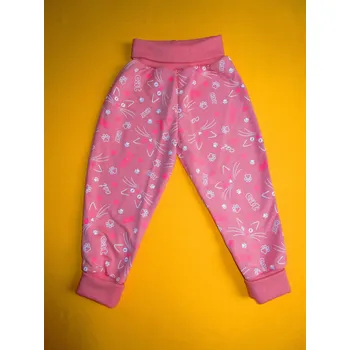 Arex, ČR Rostoucí tepláčky s potiskem Barva: světlerůžová, Velikost: 74