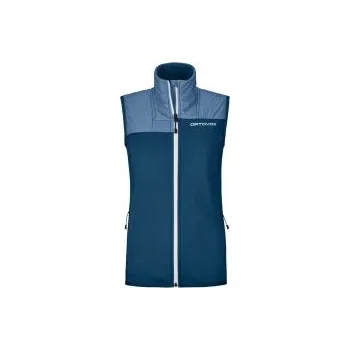 Dámská vesta Ortovox FLEECE PLUS VEST W petrol blue S; Modrá vesta + DÁREK DLE VÝBĚRU!