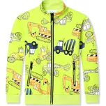 Chlapecká mikina - KUGO HC9301, zelinkavá Barva: Zelinkavá, Velikost: 98